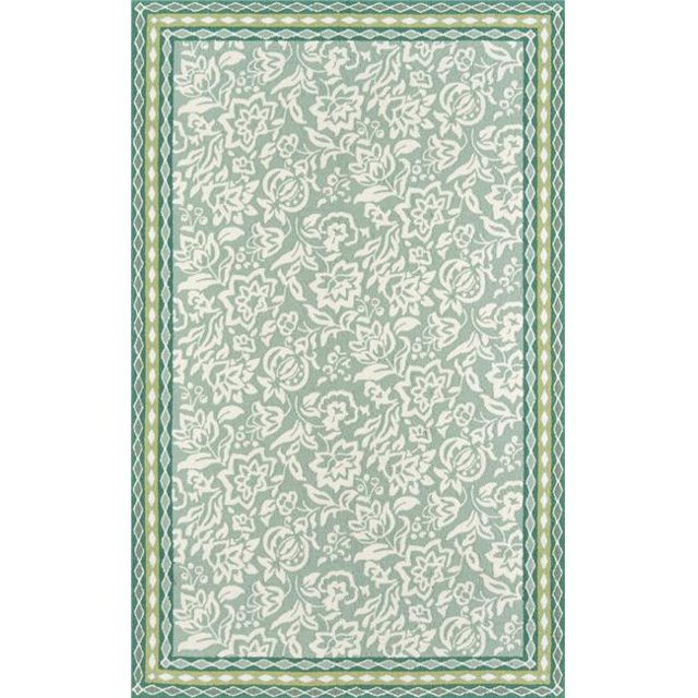 Madcap Cottage UNDERUND-2GRN2030 2 x 3 ft. Under-2 Hand Hooked Rectangle Area Rug - Green