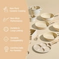thumbnail image 3 of [TRUECOOK OFFICIAL] Induction Non-Stick Eco Ceramic Beige 4-Hole Egg Pan, 3 of 8