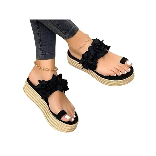 beach sandals platform