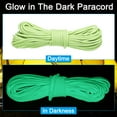 thumbnail image 4 of Uxcell Reflective Guyline Camping Paracord 4mm Nylon Tent Cord Guyline Rope Light Green 50 Feet, 4 of 6