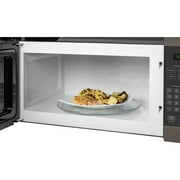 GE 30 inch OvertheRange Microwave Oven OnOff & 2Speed 300 CFM Venting in Slate