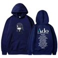 thumbnail image 4 of Sudadera con capucha Ado Wish World Tour Logo Merch Winter para hombre y mujer, unisex, informal, de manga larga, ropa de calle, 4 of 5