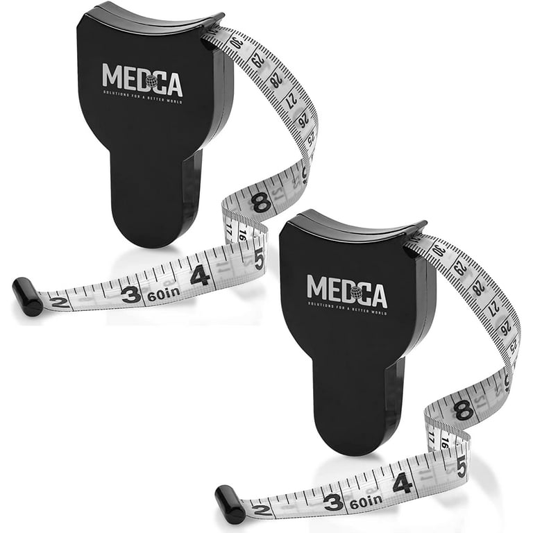 MEDca Tape Measure for Body Measuring Tape, (Pack of 2) Dual