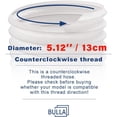 thumbnail image 3 of Manguera de aire acondicionado móvil, manguera de escape de aire de PVC flexible, kit de manguera de tubo de ventilación universal para aire acondicionado móvil, diámetro de 13 cm/15 cm (13 cm de, 3 of 5