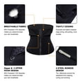 thumbnail image 5 of Waist Trainer for Women Corset Belly Cincher Tummy Control Bustier Shapewear Body Shaper Neoprene Workout Girdle, 5 of 9