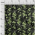 thumbnail image 2 of oneOone Cotton Cambric Green Fabric Floral Sewing Fabric By The Yard Printed Diy Clothing Sewing Supplies 56 Inch Wide, 2 of 4
