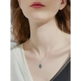 thumbnail image 4 of CACA LADY Bat Necklace for Women 925 Sterling Silver Red Stone Gothic Bat Necklace, 4 of 5