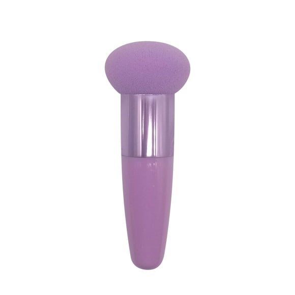 Xihbxyly Juego de Brochas de Maquillaje, Brocha de Esponja Suave para Una Aplicación Impecable, Brocha Compacta para Base Líquida En Crema para Retoques Rápidos, Herramienta de Belleza Versátil para