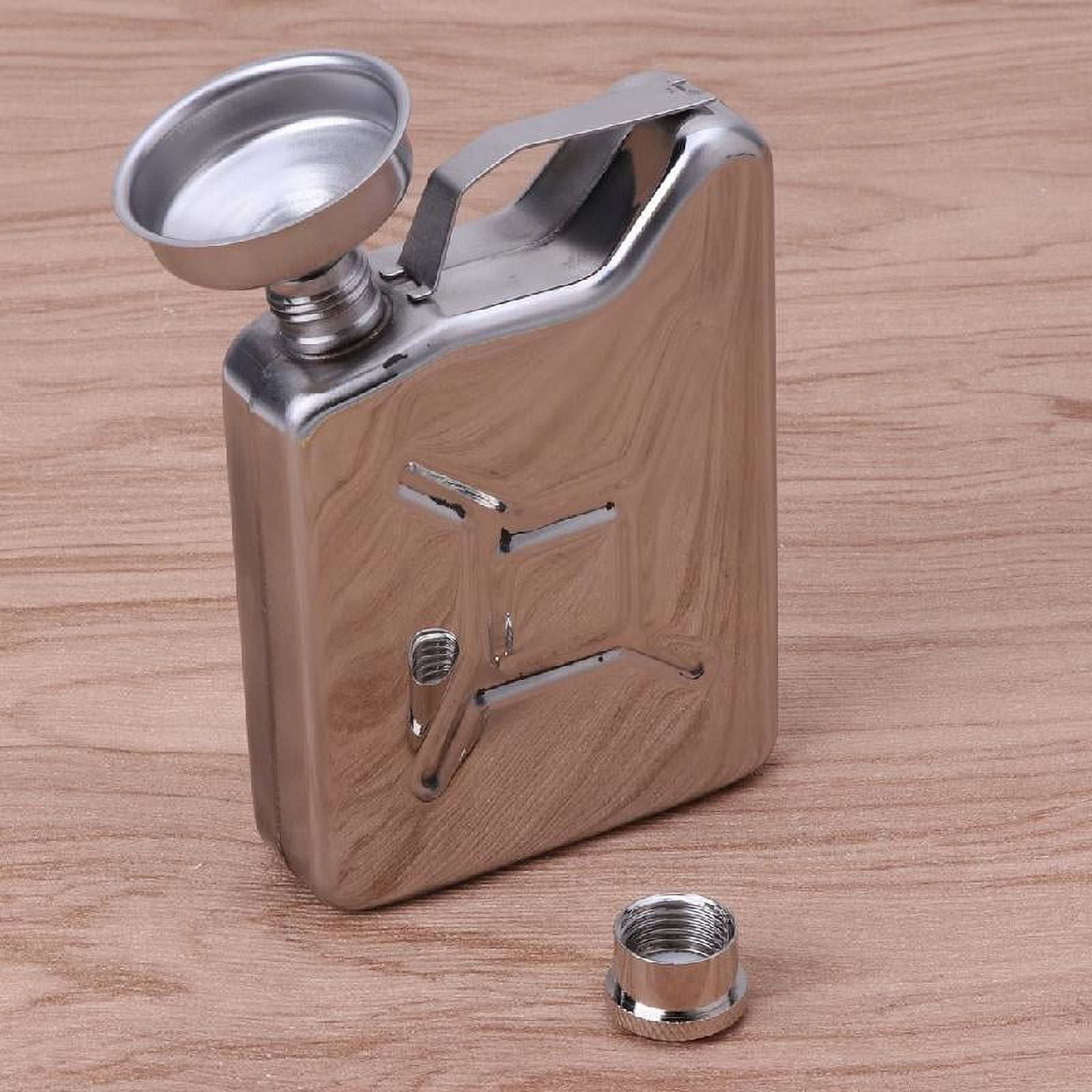 Travel Flagon Hip Flask Party Travel Whisky Pot Li... - Grandado Travel Flagon Hip Flask Party Travel Whisky Pot Li... - Grandado