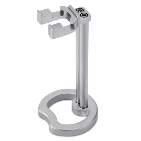 SANWA Deluxe soporte para maquinilla de afeitar de acero inoxidable, soporte para maquinilla de afeitar, regalos para papá, regalos para novio, regalos para marido para él