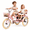 Pink, variant on ICEELF 16 Inch Kids Bike for Boys and Girls Ages 4-9, Dual Handbrake Bicycle with 2 Seats, 3 Storage Baskets, Adjustable Handlebar and Seat, Multiple Colors