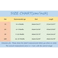 thumbnail image 3 of PEASKJP Baby Girls Fashion Jumpsuit Summer Button Romper Jumpsuit One-Piece Outfits Solid Color Clothes,Red 80, 3 of 4