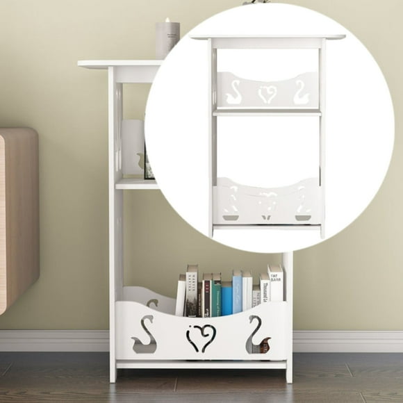Clearance! White Nightstand Bed Side Table Side Table with Storage Rectangular Small End Table 12.6X8.7X15.8In Night Stand Modern Side Tables for Bedside Living Room Bathroom Night Stand