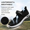 thumbnail image 3 of CHICVOMEY Comfortable Women's Sneakers Lightweight Hook‑and‑Loop Mary Jane Shoes Breathable Mesh Walking Shoes Ideal for Daily Wear & Walking, 3 of 8