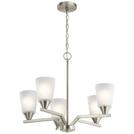 

Kichler Skagos Chandelier Brushed Nickel