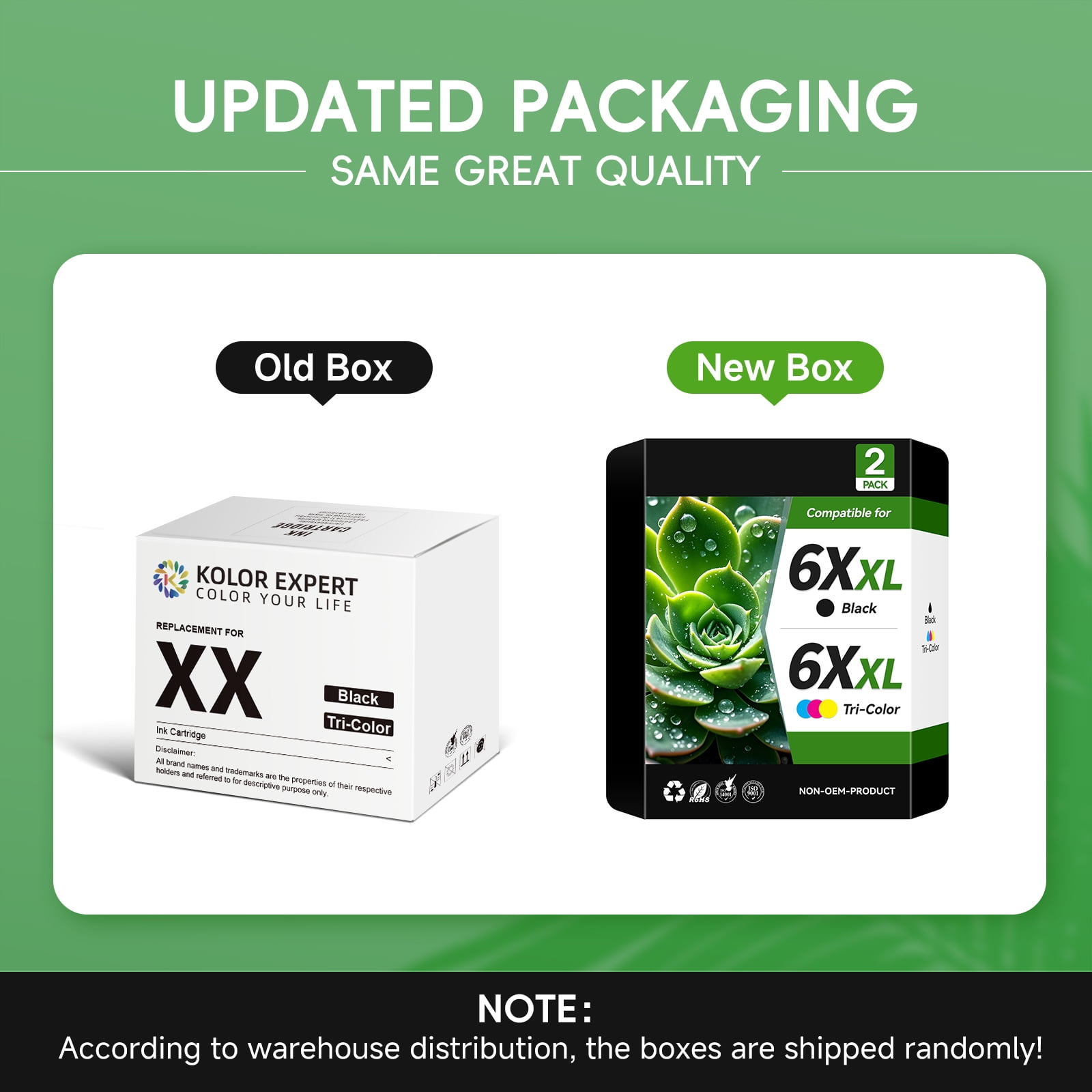 61XL Ink cartridges Compatible for HP 61 Ink Cartridge for Envy 4500 5530 Deskjet 1000 1510 Officejet 4630 4635 Printer (Black , Tri-Color)