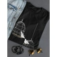 thumbnail image 3 of Lockdown Love T-Shirt Women -Arcadio Esquivel Designs, Female Medium, 3 of 4