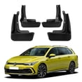 thumbnail image 1 of Royalbelle 4Pcs Car Mud Flaps Splash Guards Mudguards With Screws Set, All-weather Front And Rear Wheel Vehicles Sediment Protection, Compatible For Golf 8 2020-2023, 1 of 7