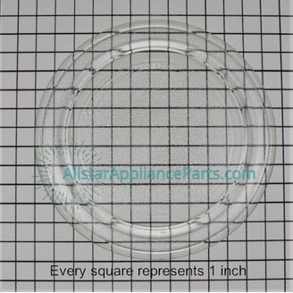 LG Microwave Glass Tray - Genuine Replacement Part Model MJS63771901