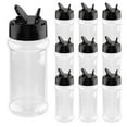 thumbnail image 1 of VogueV 10-Pack Plastic Spice Shakers with Butterfly Lids, Clear Seasoning Containers Clear, 1 of 8