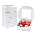 thumbnail image 1 of Cajas para galletas JOHOPACK, 50 unidades, 15 x 15 x 6 cm, con ventana, para panadería, 1 of 6