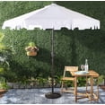 thumbnail image 2 of Safavieh Zimmerman 9 ft. Aluminum Auto Tilt Crank Patio Umbrella, 2 of 6