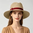 thumbnail image 2 of Levmjia Women Sun Hat Bucket Hat UV Protection Breathable Lightweight Headwear Outdoor Travel Beach Vacation Daily Commute Casual, 2 of 8