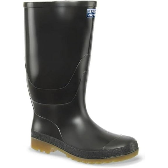 La Macha Alta Work Rain Boots Waterproof for Gardering | Fishing | Farming | Agriculture | Multi-Season | Rubber | Durable Slip Resistant Knee Boots (6 Wide)