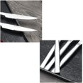 thumbnail image 3 of Shiyou Couteaux à Steak Dentelés en Acier Inoxydable 6 Pcs, Couteau de Table, 3 of 4