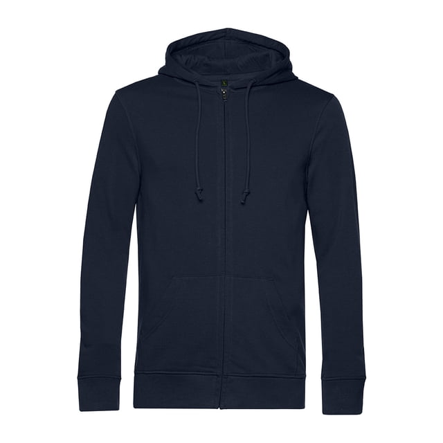 B&C Chandail à Capuchon à Fermeture à Glissière Bio pour Hommes