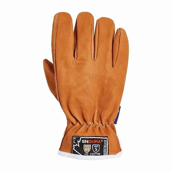 Superior Glove Leather Gloves,Tan,Glove Size L,PR 378CXGOB-L