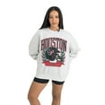 thumbnail image 2 of Women's Gameday Couture Gray Houston Texans Heritage Premium Fleece Pullover Sweatshirt, 2 of 5