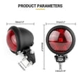 thumbnail image 4 of Motorcycle Tail Light LED Rear Brake Lamp For Cruiser Cafe Racer Bobber Chooper.., 4 of 5