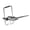 Silver, variant on Foldable Gaming Stand Adjustable Angles Docking Station with Multiple Port for Various Handheld Consoles