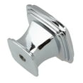 thumbnail image 5 of GlideRite 1-1/4 in. Square Cabinet Knob, Polished Chrome, Pack of 10, 5 of 5
