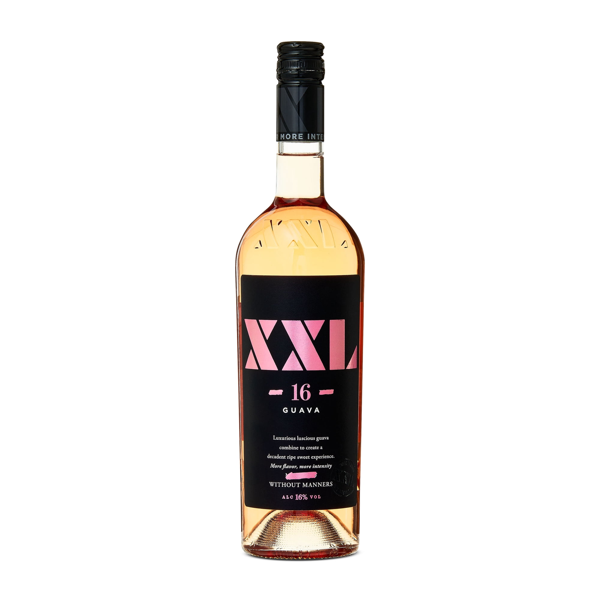 XXL Guava Moscato Wine, 750 ml Glass Bottle, 16% ABV