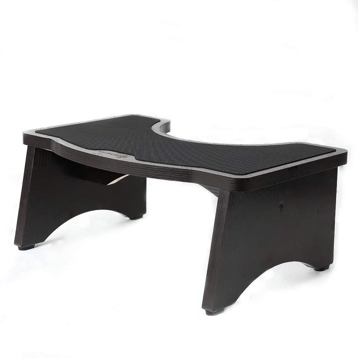 yuxinw Squatting Toilet Stool, Wood Bathroom Step Stool Squat with Anti