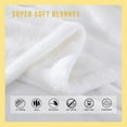 thumbnail image 6 of MMYGU Personlized Granddaughter Blanket from Grandma Grandpa Custom Girl Name Super Soft Flannel Throws Blankets Birthday Gift Elephant Decor for Sofa Bed 40x50in, 6 of 9