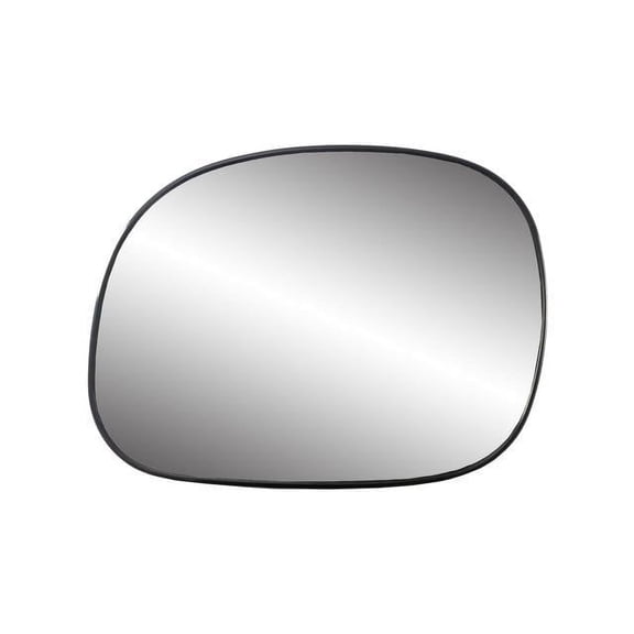 33034 - Fit System Driver Side Heated Mirror Glass w/ backing plate, Ford Expedition (will also fit mirrors w/ turn signal on cover), Lincoln Navigator 97-02, 6 1/ 8" x 8 1/ 4" x 8 5/ 8"