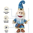 thumbnail image 3 of 14" Wizard, Magical Merlin, Hand Puppet, 3 of 5