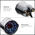 thumbnail image 2 of AJP Distributors Universal JDM Sport Smoked Tint Analog Needle 2" Inch 52MM Turbo Super Charger Boost Meter Gauge Forced Induction LED Multicolor Display Indicator Dashboard Monitor, 2 of 6