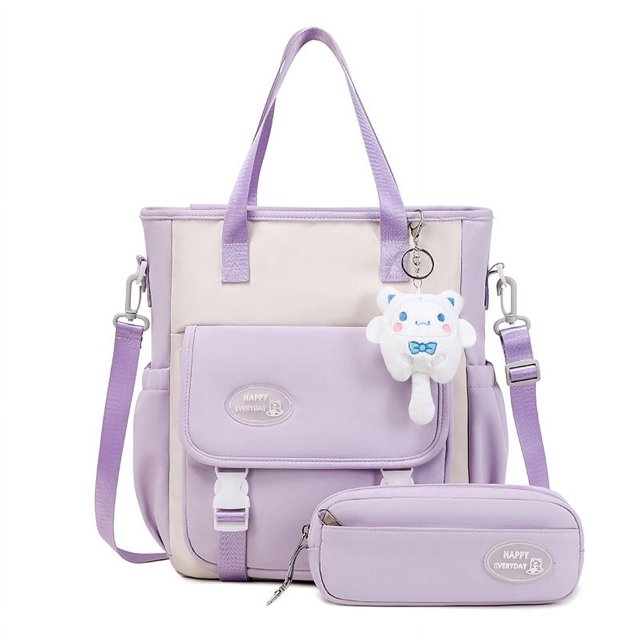Mochila de estilo coreano para estudiantes de secundaria japonesa, de gran capacidad, para chicas sementales