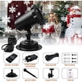 thumbnail image 5 of New Year Projector Lamp, Outdoor/indoor Christmas Projector, Dynamic Snowy Landscape Christmas Lamp With Remote Control, 5 of 5