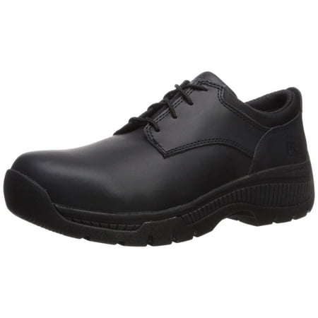 

Timberland PRO Valor Oxford Soft Toe Work Shoe Black Smooth Full Grain Leather 6.5 W