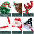 thumbnail image 3 of Frcolor 6 piezas Diademas navideñas Elegantes Tocados Navideños Aros para el Cabello Accesorios para el Cabello Niños Adultos Recuerdos de Fiesta de Navidad, 3 of 7