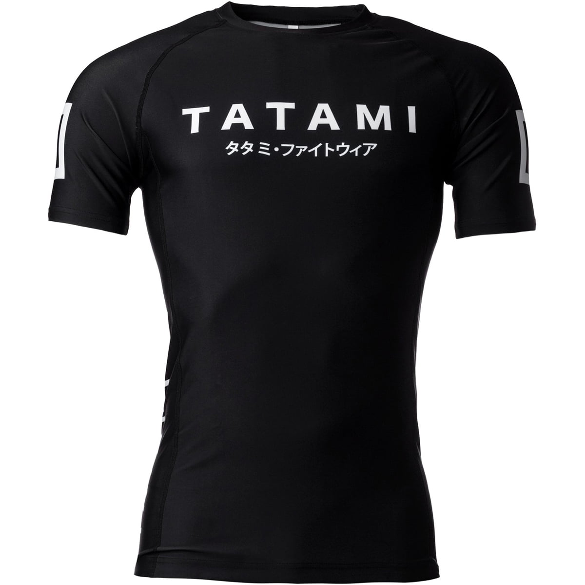 Tatami Devils Triangle BJJ Rash Guard Long Sleeve MMA Compression Top Gym Mens 