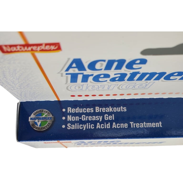 Natureplex Acne Treatment Clear Gel 1.5oz Salicylic Acid Acne