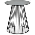 thumbnail image 1 of Serta Element Table d'Appoint Ronde en Noir Minuit, 1 of 6