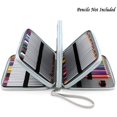 thumbnail image 3 of New PU Leather Colored Pencil Case160 Slots Portable Colored Pencil Box Organizer Grey, 3 of 7