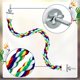 thumbnail image 4 of 2 Pieces Toy Bird Rope Perches Climbing Rope Bungee Bird Toys Rope Perch Stand Cage Rope Comfy Perch Parrot Toys for Parrot, Parakeets Cockatiels, Conures, 4 of 5